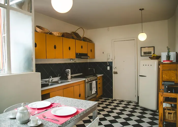 Appartement Charming Flat With Art & Natural Light In Condesa Mexico