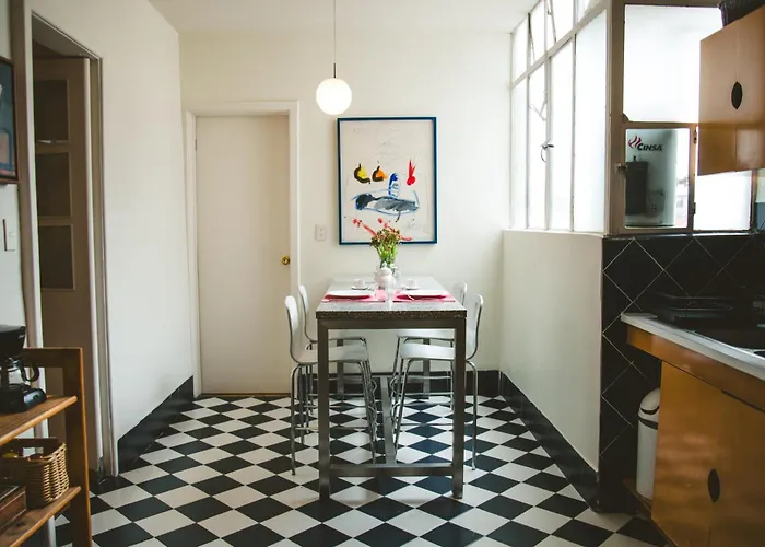 Appartement Charming Flat With Art & Natural Light In Condesa Mexico